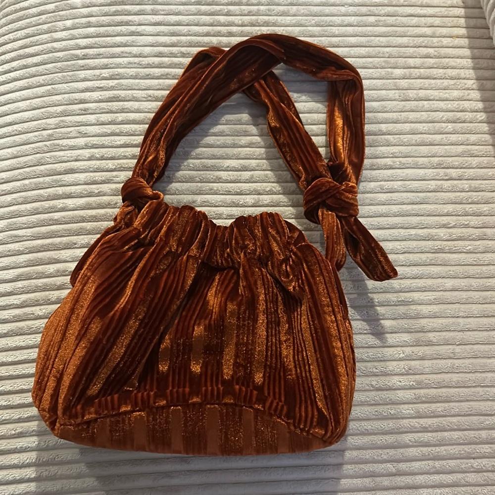 NWT velvet purse